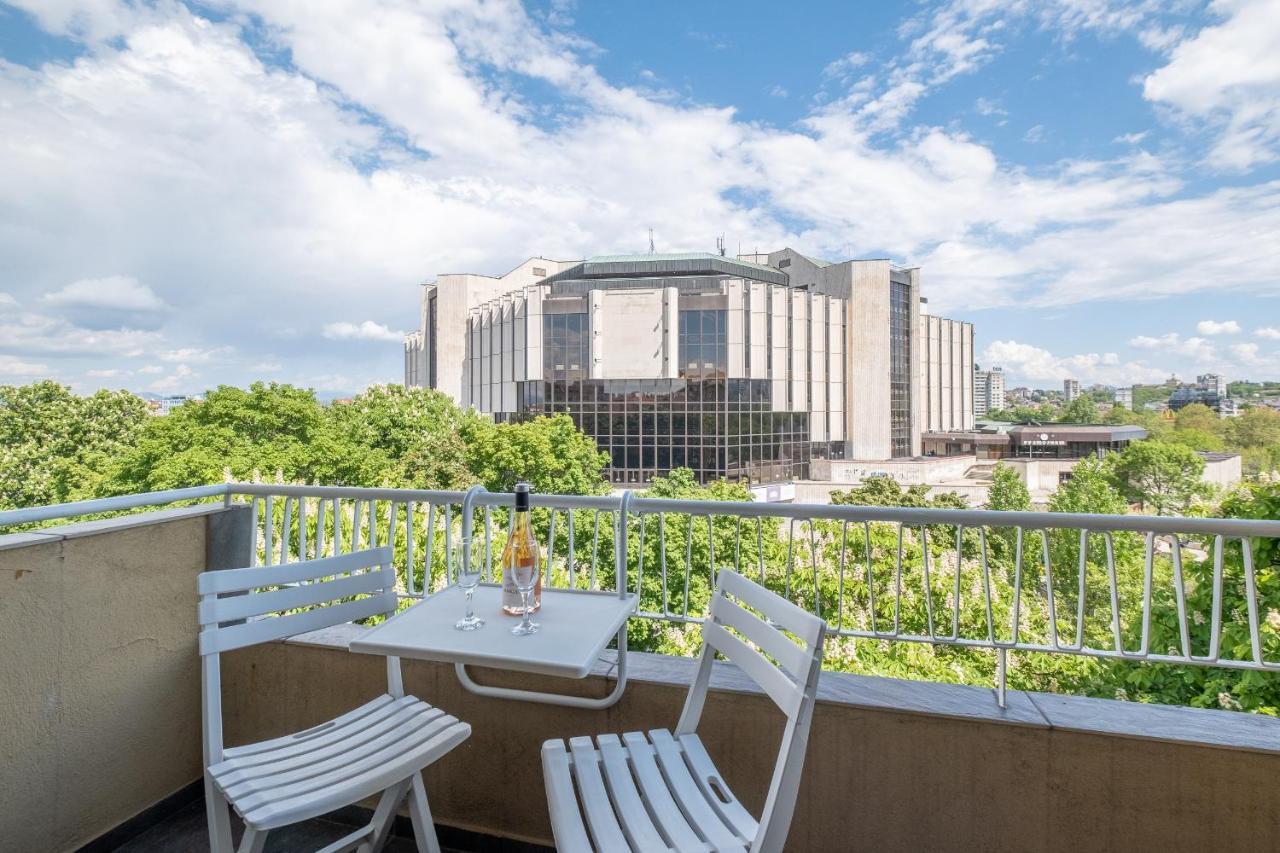 Sunrise 1Bdrm View Apartment Ndk Congress Centre Sofia Exterior foto